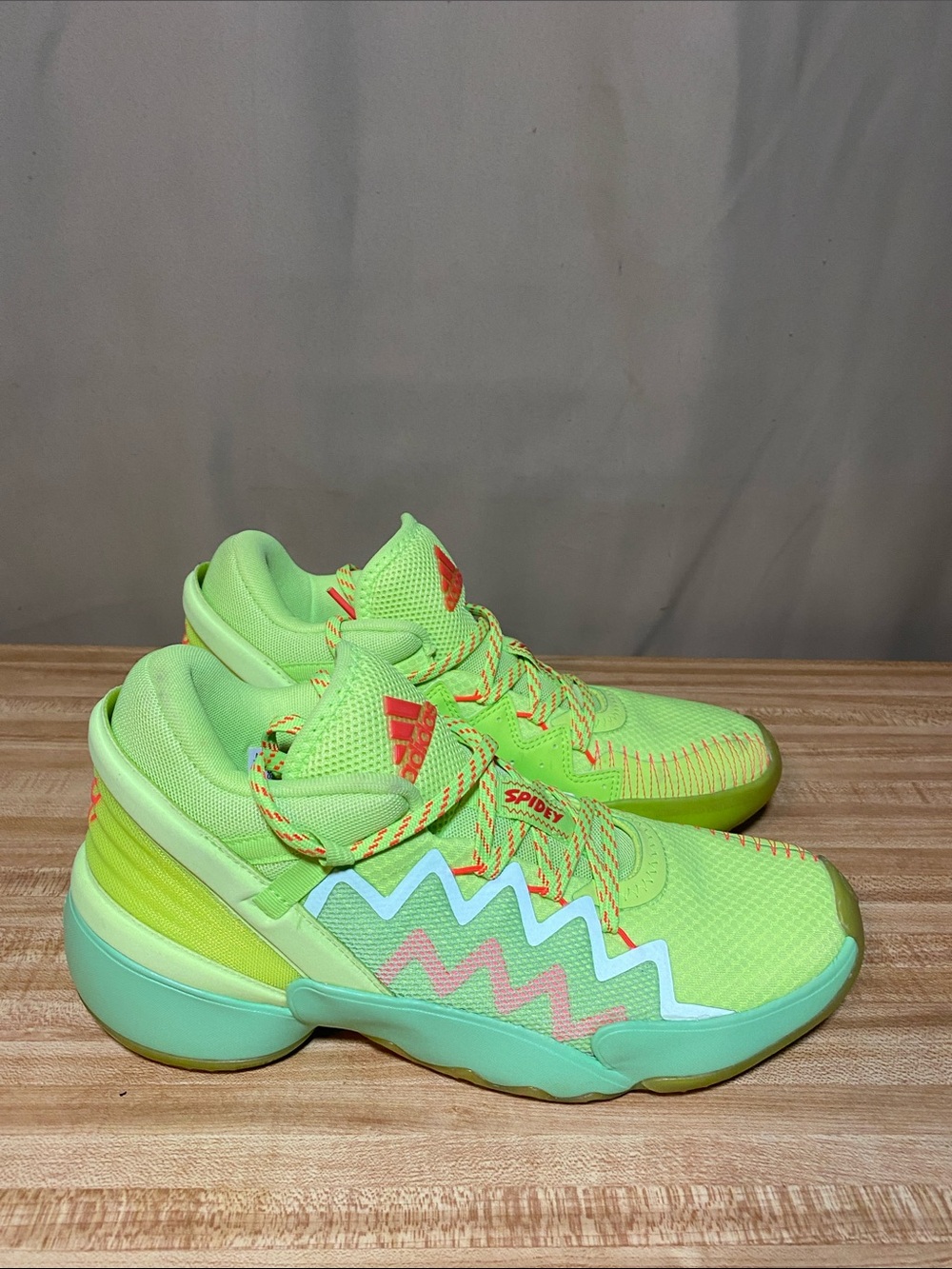 Marvel x Adidas D.O.N. Issue #2 Spida Sense Basketball Shoes size 8.5